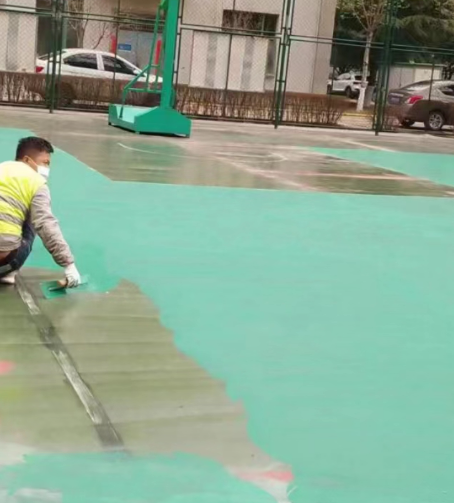 成都球场地面翻新